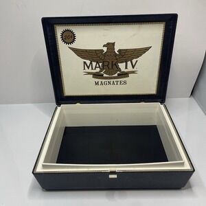 Vintage Tobacco Mark IV Magnates Eagle Plastic Cigar Empty‎ Box